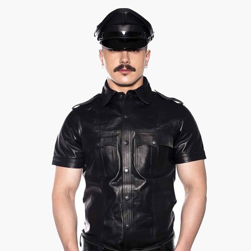 Prowler camicia polizia pelle - camicia,