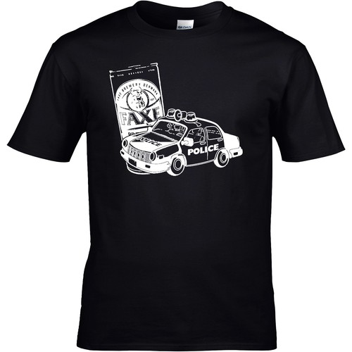 Shirt faxe police - t-shirt,